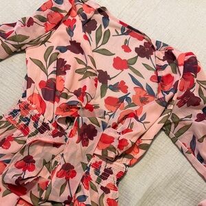 Floral Pink Women's Top